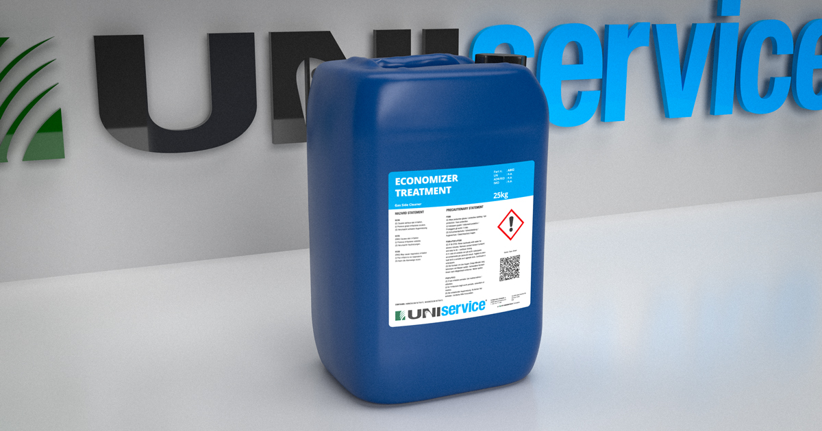 Economizer Treatment Liquid by Uniservice Unisafe srl Italy